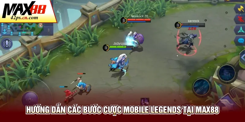 Hướng dẫn các bước cược Mobile Legends tại Max88