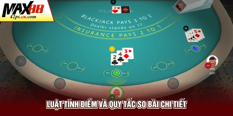 Luật tính điểm và quy tắc so bài chi tiết